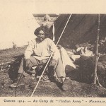 "Guerre 1914 - Au Camp de “l'Indian Army” – Marseille". Carte Postale, ungelaufen. Sammlung Detlev Brum.